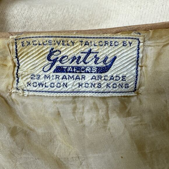 Cardigan Sweater Vintage 1950s Crewneck Cream Women Size S/M Floral Beadwork - Picture 10 of 16